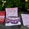 Ensemble pochette et serviettes de table Boite à lunch
